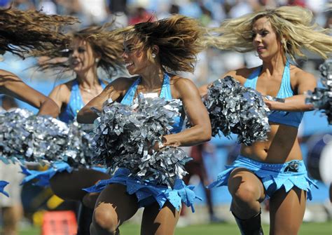 Both players are hugely talented, and say they are driven to bring a national championship to madison. Carolina Panthers cheerleaders perform during the first half of an NFL football game against ...