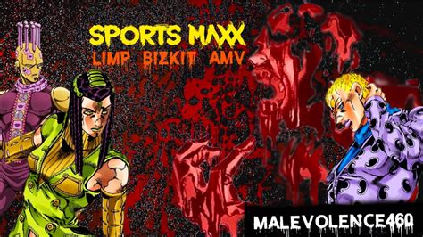 Sports Maxx Limp Bizkit Jojos Bizarre Adventure Stone Ocean Amv