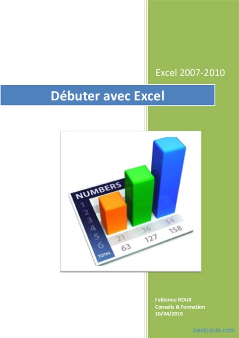 Pdf Cours Excel Gratuit Pdf Télécharger Download