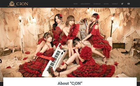 Con Official Site Music Web Clips バンド・アーティスト・音楽関連のwebデザイン ギャラリーサイト