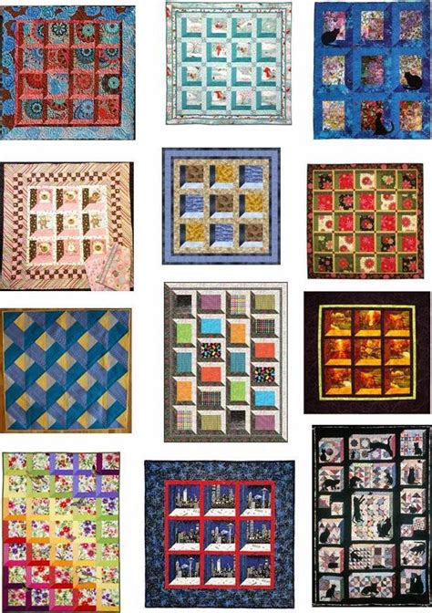 Free Pattern Day Attic Windows Quilts Panel Quilt Patterns Quilt