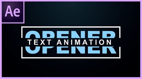 An after effects text layer is a simple vector file, meaning the layer will continuously rasterize as i change the scale or font size. Modern Text Opener/Intro Animation in After Effects CC ...