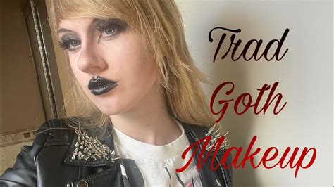 Trad Goth Makeup Look 🖤🖤 Youtube