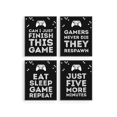 Gaming Posters For Gamer Room Decor By Haus And Hues Xbox Game