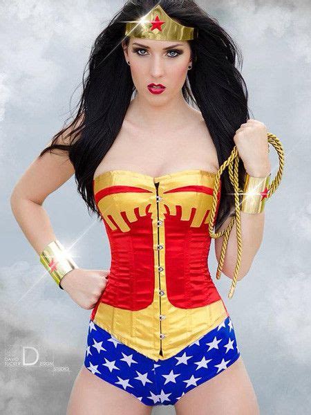 Classic Wonder Corset Costume From Three Muses Inspired Clothing Wonder Woman Costume Wonder
