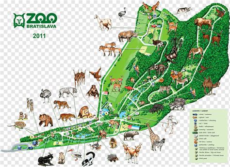 Карта зоопарка База отдыха Тигр Братислава карта тигр карта страна