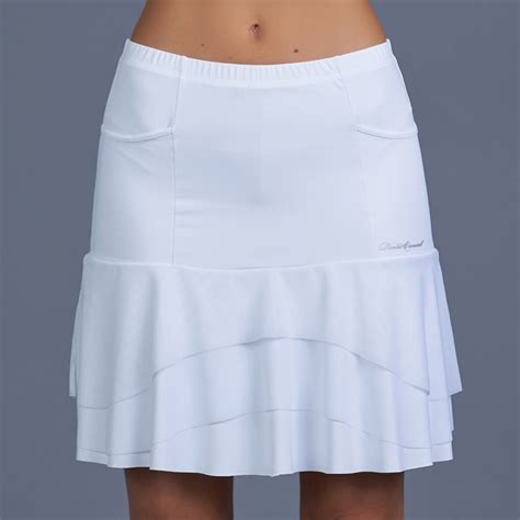 Club Whites Long Skort Womens Golf Skirts Designer Golf Apparel