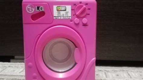 Lg Toy Washing Machine Washes Things Youtube