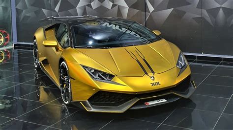 Lamborghini Huracan Gold Matt Wrap Wrapstyle