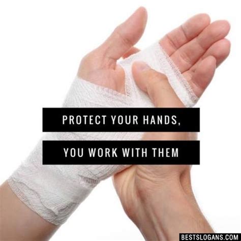 Catchy Hand Safety Slogans Taglines Mottos Business Names And Ideas