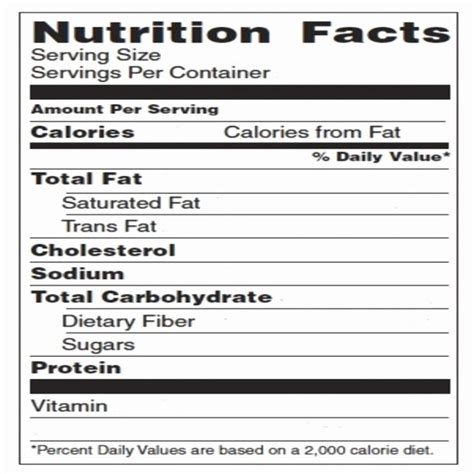 The nutrition facts can also be integrated into the recipe template, like at the bottom of this example Blank Nutrition Label Worksheet New 15 Best Of Diet ...