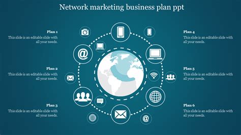 Professional Network Marketing Business Plan Ppt Slides