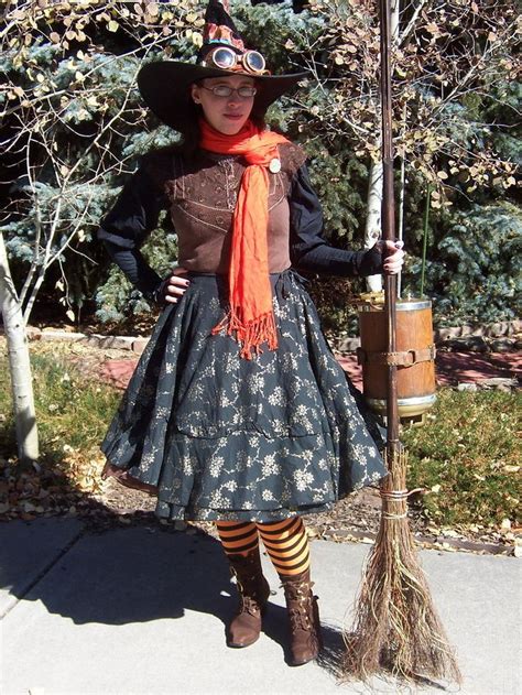 Steampunk Witch By Pennyfarthing1893 On Deviantart Halloween Fashion Steampunk Witch