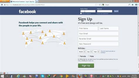 How To Login Into Facebook In Another Way Youtube