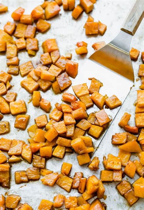 Cinnamon Roasted Butternut Squash Salt And Baker