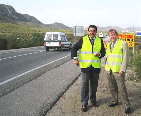MazarrÓn El Director General De Carreteras Visita Las Obras Del Tramo