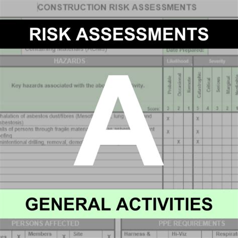 Risk Assessment A04 Confined Spaces