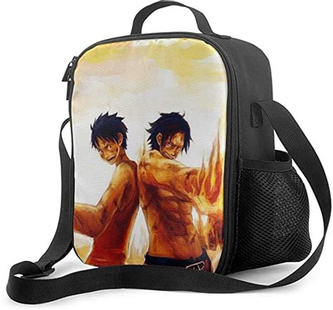 One Piece Luffy Portgas¡¤d¡¤ Ace Diy Lunch Bag Leakproof