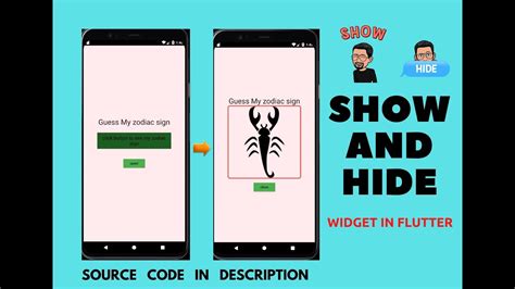 Show Hide Widget With Flutter Simple Tutorial For Beginners Youtube