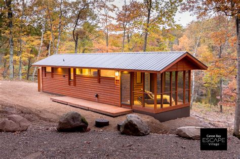 TINY HOUSE TOWN: Canoe Bay Tiny House Village