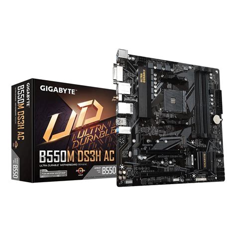 Game One Gigabyte B550m Ds3h Ac Ultra Durable Motherboard Game One Ph
