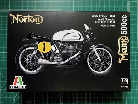 Norton Manx 500cc 1/9 Italeri - Статьи и обзоры - ScaleCustoms