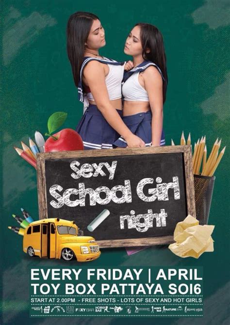 Toy Box Pattaya S Popular Short Time Bar Sexy Schoolgirl Night