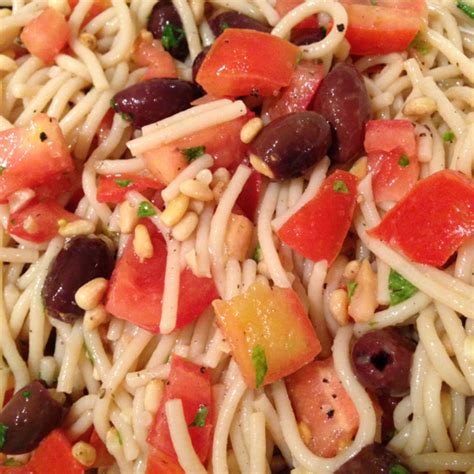 Cold Spaghetti Salad Gluten And Dairy Free