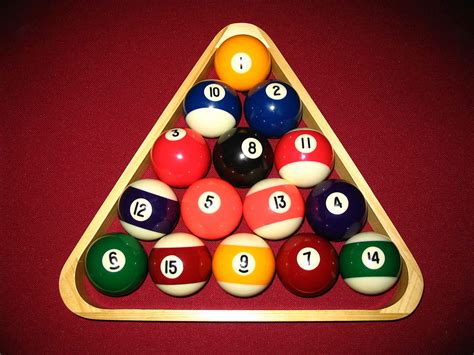 Opening the main menu of the game, you can see that the application is easy to perceive, and complements the picture of the abundance of bright colors. Biliardo americano - Wikipedia