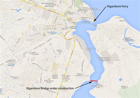 Kigamboni Map