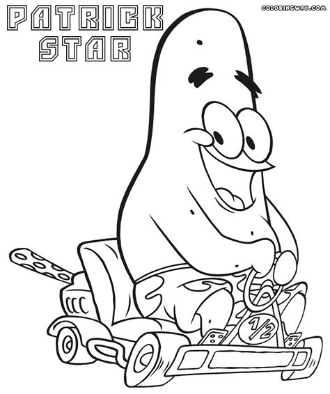 Pictures of patrick starfish coloring pages and many more. Patrick Star coloring pages | Coloring pages to download ...