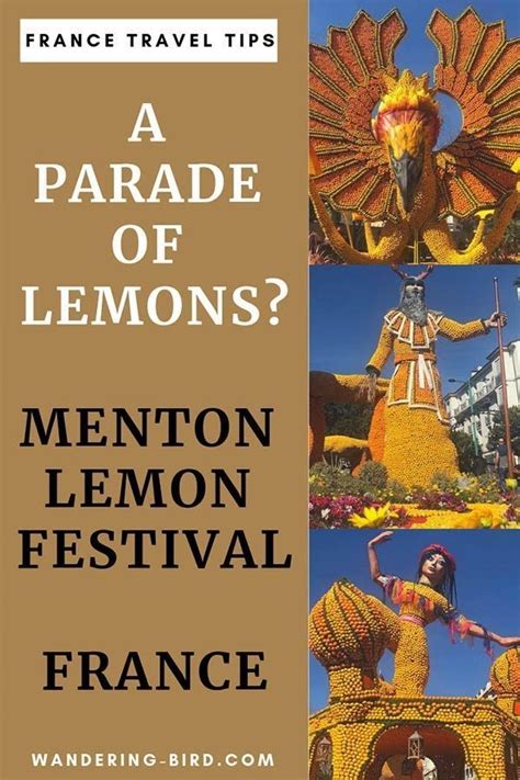 Visiting The Menton Lemon Festival Read This First Wandering Bird