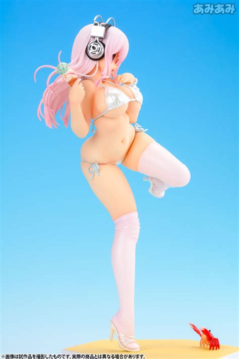 amiami [character and hobby shop] beach queens nitro super sonic super sonico 1 10 complete