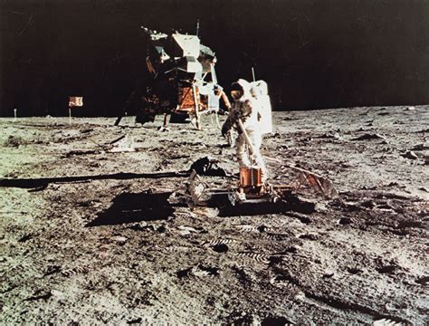 Nasa Apollo 11 Mission Armstrong On Moon Surface With Lunar Capsule 1969 Christie S