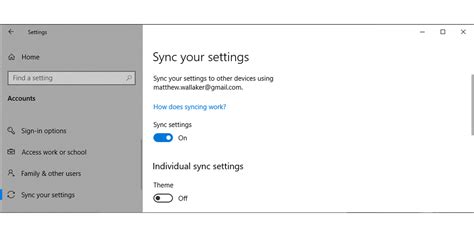 Manage Mail App Sync Settings In Windows 1110