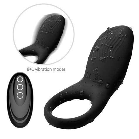 waterproof vibrators for men harder longer stronger enhancing wireless 8 vibration modes male