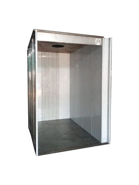 Stainless Steel 15 Heavy Duty SS Goods Elevator Cabin For Commercial