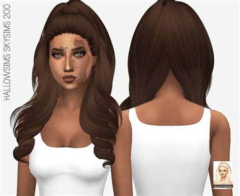 Ts4 Maysims 133 Solids Sims 4 Sims Hair Sims 4 Update