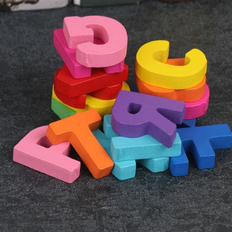 Rainbow Wooden Alphabet Puzzle Letter Abc Puzzle Digital And Etsy