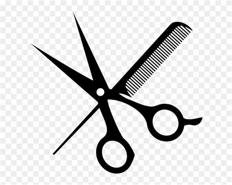 Hair Cutting Scissors Cartoon