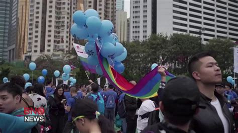 Hong Kong S Pride Parade Brings Lgbt Community To March For Equality Youtube