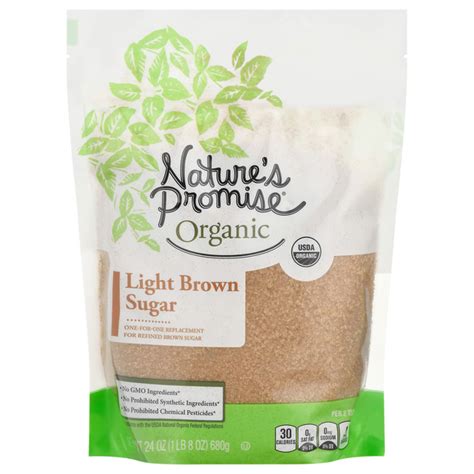 Save On Natures Promise Organic Light Brown Sugar Order Online