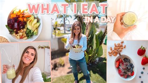 What I Eat In A Day Healthy Breakfast Lunch And Dinner Recipes How