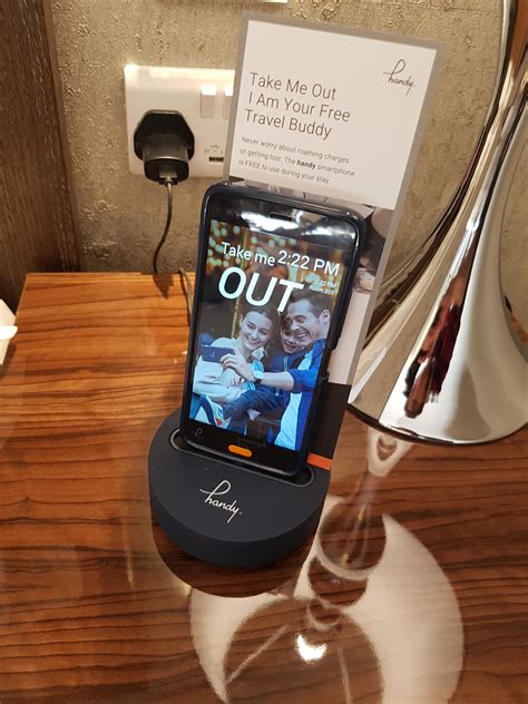 My hotel room comes with a complimentary android phone with free data ...