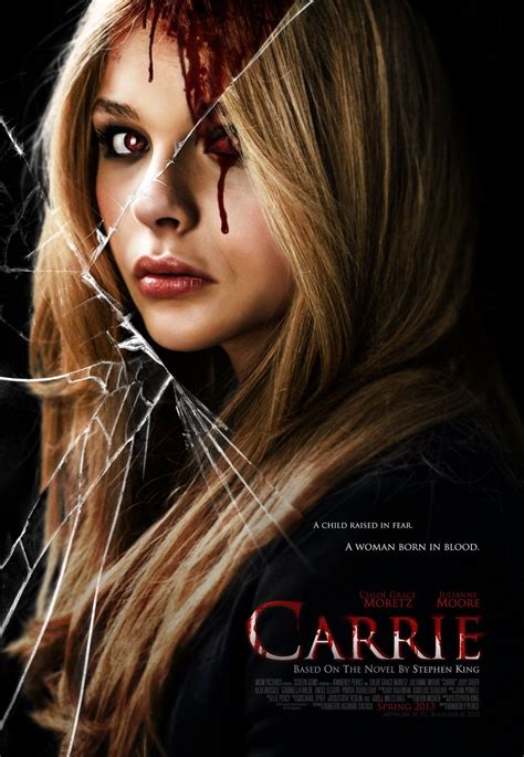 Chloë Grace Moretz Carrie Movie Poster Carrie Movie Scary Movies Movie Posters