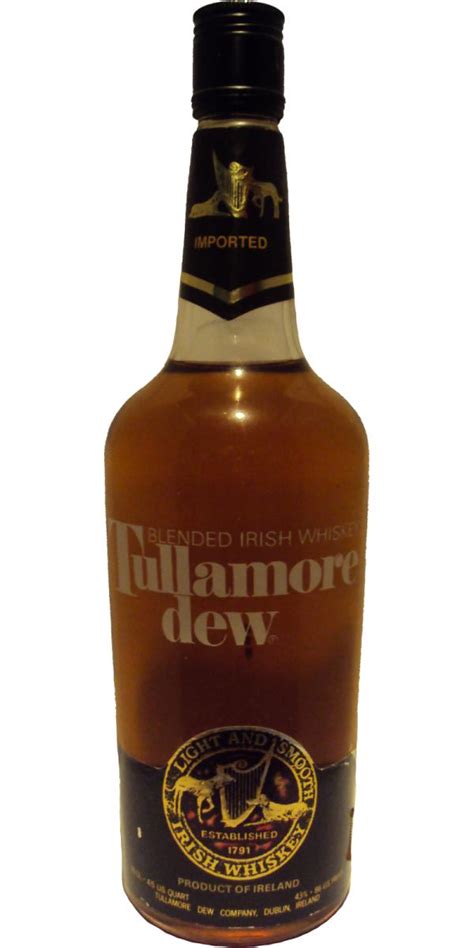 Tullamore Dew Blended Irish Whiskey Ratings And Reviews Whiskybase