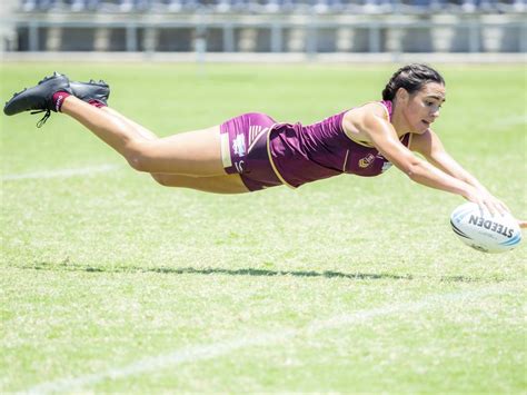 Touch Football Queenslands Elite Women Win State Of Origin At Dolphin