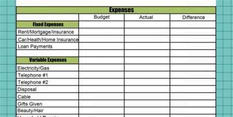 Rental Income And Expense Spreadsheet Template 1 Printable Spreadshee