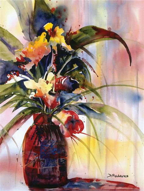 Pats Flowers Painting By Diana Madaras Fine Art America