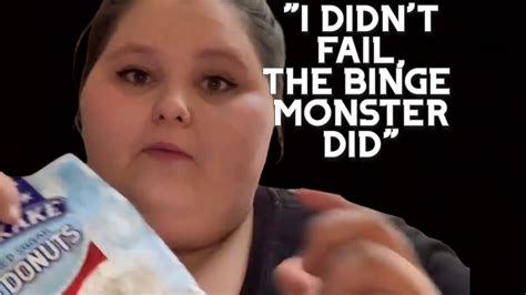 Amberlynn Reid Binge Eating Disorder Binge Monster Triggering Her Binge